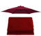 Intenst Toldo De Repuesto para Sombrilla De Patio, 3 M, 8 Varillas, Resistente Al Agua, para Exteriores, De Repuesto Duradera para Jardín, Patio, Patio Trasero, Piscina (Solo Toldo) (Color : Red)