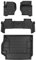 OMAC Fußmatten & Kofferraumwanne kompatibel mit Land Rover Range Rover Sport 2005-13 Gummi