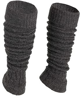 Ateena Stulpen Damen Graphit Stulpen Damen Wolle Graphit Stulpen Graphit Damen Graphite Stulpen Damen Beinstulpen Graphit Stulpen für Damen Graphit Beinwärmer Damen für Tanz