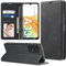 【2023 𝐍𝐄𝐖】 Handyhülle für Samsung Galaxy A33 5G Hülle Leder mit Schutzfolie [3 Kartenfächer] Klapphülle für Samsung Galaxy A33 Hülle Leder Wallet Klappbar Stoßfest Cover für Samsung A33 5G Case
