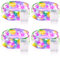 Lichterkette Batterie Timer, 4 Stück LED Lichterkette Bunt Batterie, 3 meter 30er LED Lichterkette Draht Halloween Dekoration Lichterkette für Party Weihnachten Garten Innen Deko - Bunt