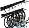 EXLECO Support Mural pour Vélos et Casque Support de Vélo Réglable avec 6 Rack Vélos 5 Casque Crochets 2 Crochet pour Garage, Range Velo Mural Crochet de Vélo pour Vélos de Route ou de Montagne