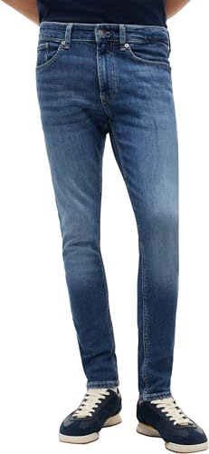 Tommy Jeans Hombre Pantalón Vaquero Austin Slim Tapered Stretch