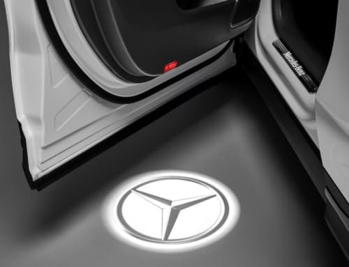 Generisch LED Logoprojektor vom Mercedes Stern in 3D