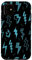 iPhone 11 Lightning Blue Bolt Pattern Cute Trendy Bolt of Lightning Case