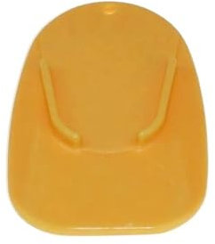 hgudyr Fuß-Verbreiterung Ständer Platte Universal Motorrad Seitenständer Ständer rutschfeste Seitenverlängerungsplatte Basis Biker Kick Parkunterstützung Kunststoff Motor Fußpolster