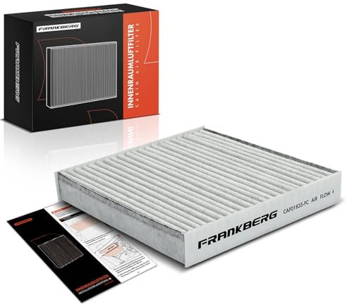 Frankberg Innenraumfilter Pollenfilter mit Aktivkohle Kompatibel mit Jazz II GD GE2 GE3 1.2L-1.5L 2002-2008 Replace# 80291-SAA-E01