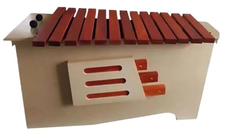 Xylophon-Instrument Anfänger Profi Der Xylophon Mit 13 Tonleitern Für Musikunterricht Und Konzertorchester Spielt(Bass)