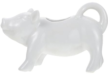 Cabilock Cafetera Con Forma De Animal Cafetera Con Hielo Taza De Café Jarabe Para Botella Cerditos Jarras Termo Jarra De Leche Con Tapa Jarras De Leche Lanzador De Leche Taza De