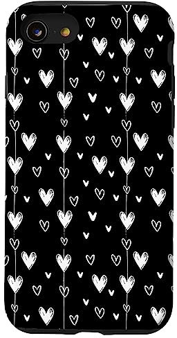 Heart Strings Pattern for Romantic Moments Case for iPhone SE (2020) / 7 / 8