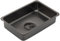 Fregadero de la autocaravana al aire libre - fregadero compacto de acero inoxidable, fregadero de cocina inferior desagüe negro | Tazón rectangular de lavado, cuenca de lavapas de bañera con plato con