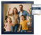 CABBEL – Cadre photo 25x25 cm – noir – Verre acrylique incassable & dos robuste – Pour mur ou table – 1-Pack