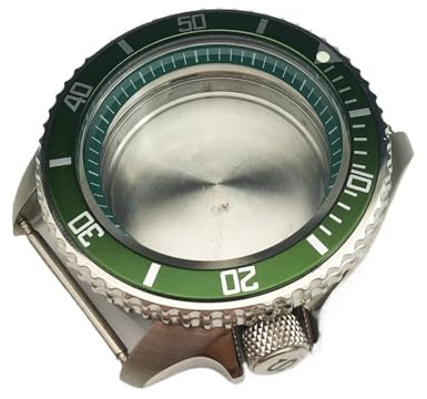Gladiaond 1 Stück 42-mm-Gehäuse, passend for Herrenuhren mit den Uhrwerken NH35, NH36, 4R36A, SK007 und SKX008, Edelstahl-Zubehör