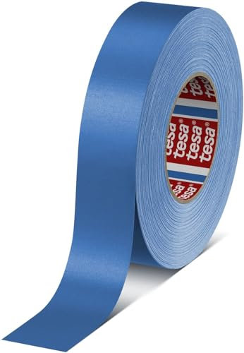 Tesa 04651-00517-00 Gewebeband 4651 Premium, 38 mm x 50 M, blau