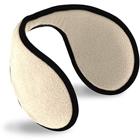 fiebig Ohrenschützer (Ohrenwärmer) für Damen und Herren | Earband in One Size Einheitsgröße 54-63 cm | innovativer Ohrenschutz hält die Ohren warm im Winter | Ohrwärmer (Beige)