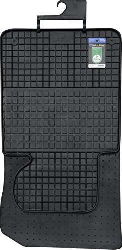 PETEX Gummimatten passend für 3er (E46) Limousine ab 1998-2005 / Coupe ab 1999-09/2006 / Touring ab 1999-2005 / Compact ab 2001-12/2004 Fußmatten schwarz 4-teilig Passform (16310)