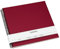 Semikolon 352931 Spiral Album Economy Large, 34,5x33,2 cm, Fotoalbum, 50 Seiten cremeweiß, Fotobuch, burgundy dunkel-rot