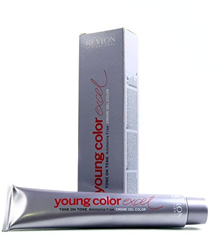 Revlon Young Color Excel, Tinte para el Cabello 801 Rubio Claro de Matiz marron Nacarado - 70 ml