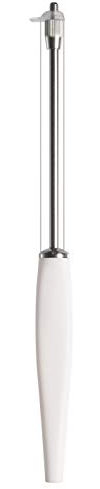 Osti Original Cheese Slicer in Stainless Steel with White Handle, Plastic