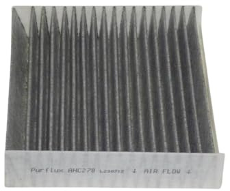 PURFLUX AHC278 Innenraumfilter Pollenfilter Aktivkohlefilter Höhe: 40 Breite: 177 Länge: 202 Kompatibel mit MITSUBISHI COLT VI Z3A, Z2A, SMART FORFOUR 454