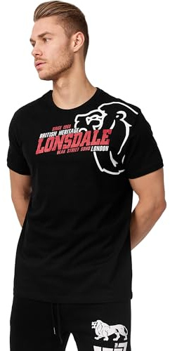 Lonsdale Men's Walkley Regular Fit T-Shirt