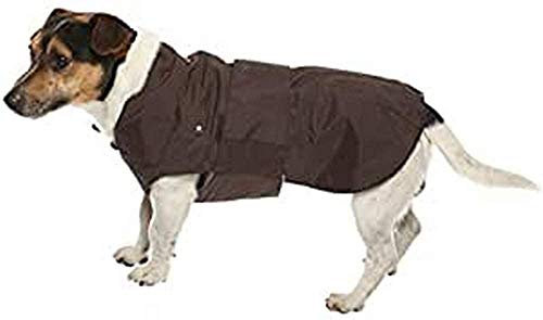 Croci Montreal - Hundemantel, Wintermantel, wasserdichte Jacke, Größe 60 cm, braun
