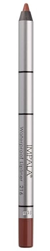 IMPALA | Wasserdichter Cremelippenstift in Zimt 216 | Dauerhafter Lippenkonturenstift | Wasserdichter Lippenstift | Lang anhaltender Lippenkonturenstift | Volumeneffekt
