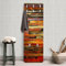 Bilderwelten Garderobe - Top Holzoptik Garderoben, Größe HxB:105cm x 34cm, Motiv:Bretterstapel