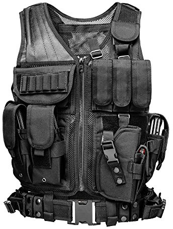 Invenko Trainning Tactical Airsoft Paintball Combat Swat Assault Army Shooting Hunting Outdoor Molle Police Vest