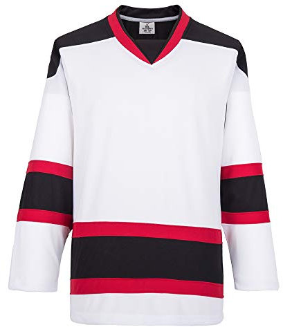 Ealer H900 Serie Eishockey-Trikot für Damen und Herren - Weiß - X-Groß