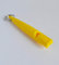 (6 Pack) Acme Model 211.5 Plastic Dog Whistle Yellow for Dogs