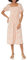 Tommy Hilfiger Robe longue Nantucket Blossom à manches bouffantes pour femme, Rose poudré/corail, 48
