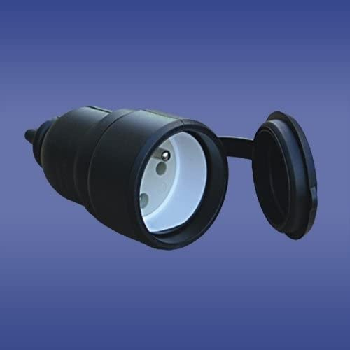 Tragbare Gummisteckdose 16A 2P+Z 230V IP44 AWA-GO 51.70 Elektro-plast Spatel 5905548287829