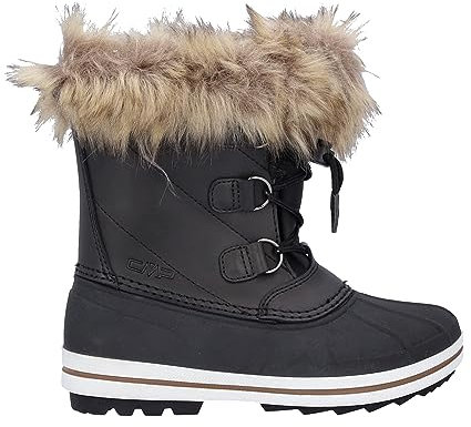CMP Unisex Kinder Kids Anthilian Snow Boot Wp Walking Shoe, Schwarz, 31 EU
