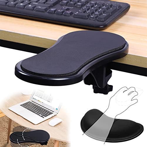 BieFuSin Ergonomische Armlehne Stütze Handgelenkauflage,Einstellbare Computer Schreibtisch Extender,Handballenauflage für Maus,Stabile Mausarm Stütze Handgelenkstütze,geeignet für Zuhause (Typ 1)