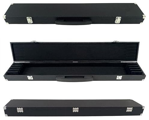Koffer für 4/4 Violine / Viola Bogen, volle Größe, robust, leicht, 6 Bögen