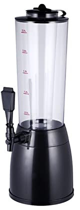 Distributeur de tour de bière 2,5 L Ice Core Distributeur de bière Machine à boissons Tube de glace pour jus de vin Boisson gazeuse Distributeur de tour de bière pour barre de refroidissement Boire