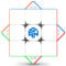 GAN 13 Maglev Magnetischer Speed Cube 3x3 Frosted Coated, Magnets Zauberwürfel 56 mm, GAN 2022 Flaggschiff