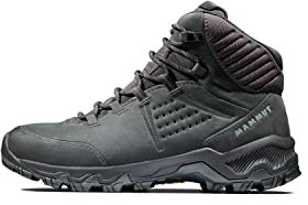 Mammut Nova IV Mid GTX Women | Wanderschuhe für Damen, wasserdichte Trekkingschuhe, Outdoor Schuhe, Gore-Tex Bergschuhe, Sportschuhe für Hiking |Black, 8.5
