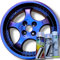 PMcolours Flip Flop Lack mit Multi Color GALAXY (blau-lila-rot-gelb) Chamäleon-Effekt Sprühset, (1x Flip Flop Sprühfarbe + 1x Basisspray Schwarz + 1x 2K-Klarlack), 3x Spray, 1300ml