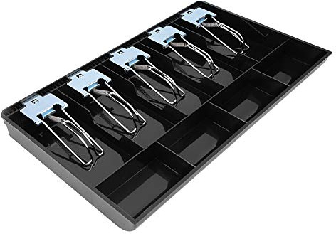 Acogedor Cash Register Drawer Insert Tray 16 inch with Bill Clip
