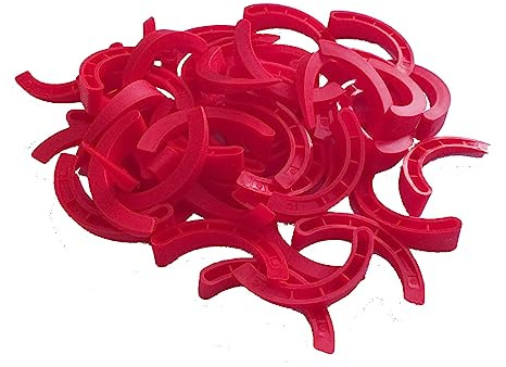 Fliesenkeile Sichelkeile (Kunststoff Sichel rot, 50)