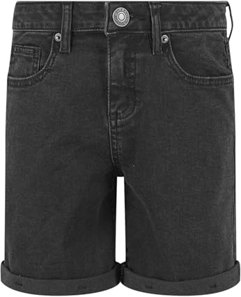 Urban Classics Kinder Shorts Girls Organic Stretch Denim 5 Pocket Shorts, Jeans-Shorts für Mädchen, erhältlich in Größen 110/116-158/164
