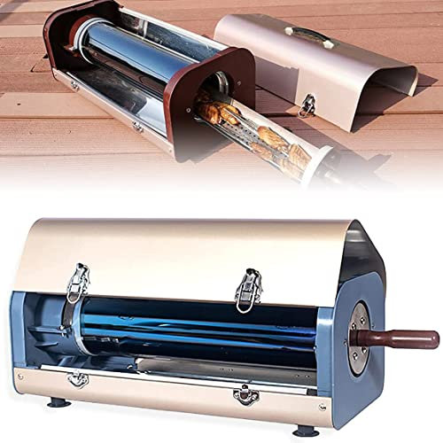 ZHPPED Fornello Solare Portatile, Fornello Solare da Esterno Incorporato, Forno Solare, Tubo Sottovuoto di Grande Diametro 137 Mm, Forno Solare Grill per Elettrodomestici da Cucina da Trekking