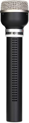 Warm Audio WA-19B Dynamisches Studiomikrofon (zusätzliche Klarheit, mehr Detailreichtum, Mikrofon für detaillierte Aufnahmen, XLR Mikrofon), Schwarz