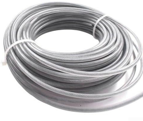 FUBESK Mähfaden Rasentrimmerfaden 15 m Rasenmäherschnur für FX-PS152 Freischneiderkopf, Trimmer-Seil für Outdoor, Park, Garten, Feld, Rasen (1 Stück)