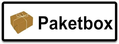 Paketbox Symbol Aufkleber, Abziehbild, Sticker, Postkasten, Paketkasten, Paket Box (verschiedene Größen) (17 x 7 cm)