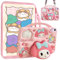 Custodia Bambini Compatibile con Xiaomi Redmi Pad SE 11 pollici 2023, Silicone Antiurto Melody Cover per Redmi Pad SE 11”, con Supporto per Maniglia, Tracolla
