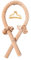 Heatless Curling Rod Headband Foam Iron Curler Ribbon Set, Silk Hair Rollers for Long Hair, No Heat Soft Curls, Portable DIY Tools for Women Girls - Great - Beige