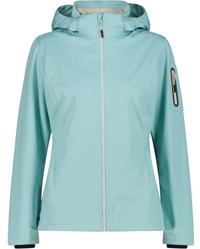 CMP Damen Light Softshell Jacke, lagoon, 3XL